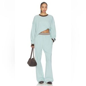 Oversized Thermal in Lake Day/Coco & Thermal Resort Pants DAILY DRILLS X REVOLVE